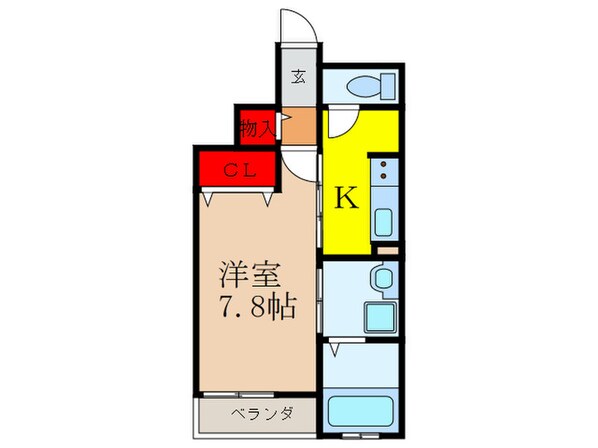 パル池田１の物件間取画像